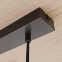 Envolight Clay pendant light birch plywood 3-bulb