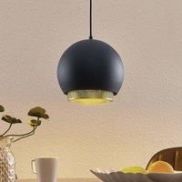 Lucande Ceiling Light /'Sivaniel/' dimmable (Design) in Black Made of Metal for e.g. Living Room & Dining Room (1 Light Source, E27) from Pendant Lighting, lamp, Hanging lamp, lamp, Ceiling lamp