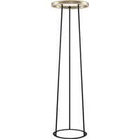 Lucande Seppe LED floor lamp, 50 cm, brass
