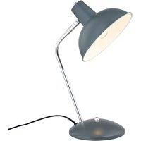 Lindby Table Lamp /'Jamelia/' (Vintage, Antique) in Silver Made of Metal for e.g. Living Room & Dining Room (1 Light Source, E14) from Desk Lamps