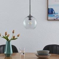 Ceiling Light /'Firano/' dimmable (Modern) in Silver Made of Metal for e.g. Living Room & Dining Room (1 Light Source, E27) from Lindby | Pendant Lighting, lamp, Hanging lamp, lamp, Ceiling lamp