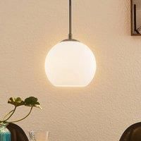 Ceiling Light /'Jurian/' dimmable (modern) in White made of Metal for e.g. Living Room & Dining Room (1 light source, E27) from Lindby | pendant lighting, lamp, hanging lamp, lamp, ceiling lamp, hanging