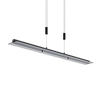 Lindby Ceiling Light /'Berina/' dimmable (Modern) in Black Made of Metal for e.g. Living Room & Dining Room (1 Light Source,) from Pendant Lighting, lamp, Hanging lamp, lamp, Ceiling lamp, Hanging