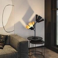 Lucande Jemmily table lamp, 2-bulb