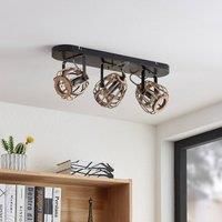 Lindby Bominio downlight, three-bulb