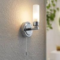 Lindby Vinza wall lamp, chrome
