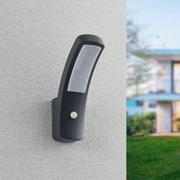 Lindby Moshe LED outdoor wall light, sensor