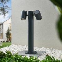Lucande Maloney pillar light, two-bulb, 50 cm