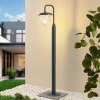 PRIOS Outdoor Lights /'Larkumi/' (Modern) in Silver Made of Aluminium (1 Light Source, E27) from Garden Light, Path Light, Bollard Light, Path lamp, Pillar Light