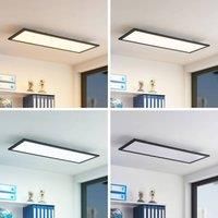 Lindby Nelios LED ceiling light, CCT 80 x 30 cm
