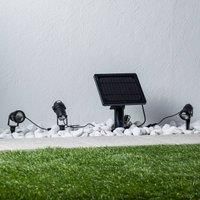 Lindby Malida LED solar ground spike, set of 3