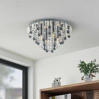 Lindby Ceiling Light /'Maram/' dimmable (Modern) in Clear for e.g. Living Room & Dining Room (5 Light Sources, E14) from Ceiling lamp, lamp