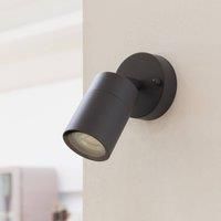 Prios Tulimar external wall spotlight, movable