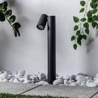 PRIOS Outdoor Lights /'Tulimar/' dimmable (Modern) in Black Made of Aluminium (1 Light Source, GU10) from Pillar Lights, Garden Light, Path Light, Bollard Light, Path lamp, Pillar Light