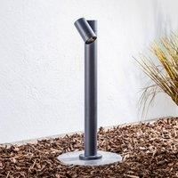 PRIOS Outdoor Lights /'Tulimar/' dimmable (Modern) in Black Made of Aluminium (1 Light Source, GU10) from Garden Light, Path Light, Bollard Light, Path lamp, Pillar Light