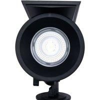 Prios Jostiras LED solar spotlight w ground spike