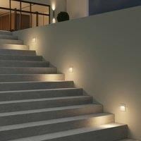Arcchio Makio recessed wall light, white, G9, IP65