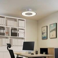Starluna Romea LED ceiling fan, CCT, round