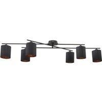 Lindby Pellinora ceiling light, black