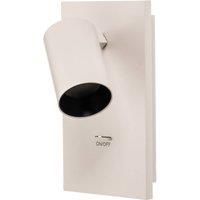 Arcchio Brinja spotlight, USB-C port, white
