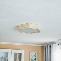 Envostar Hagen ceiling lamp, natural pine