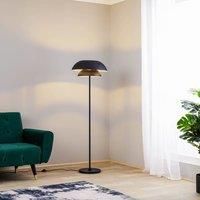 Lucande Kellina floor lamp in black