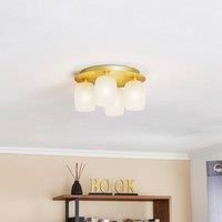 Lucande Taylan ceiling light 4-bulb circular