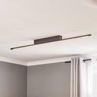 Rothfels Tolu LED ceiling light, black, 118 cm