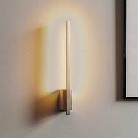 Rothfels Tolu LED wall lamp nickel vertical 118 cm