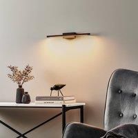 Rothfels Tofu LED wall lamp, black, 45 cm