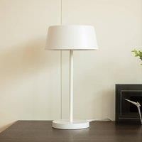 Lindby Milica LED table lamp, white, dimmable