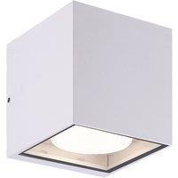 Prios Tetje outdoor light white angular 11.5 cm