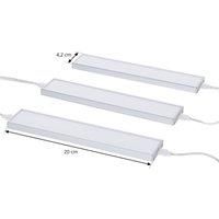 Prios Ashtonis LED under-cabinet light, 3x, 20 cm