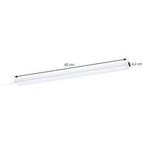 Prios Ashtonis LED under-cabinet, angular, 40 cm