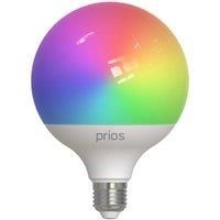PRIOS Smart LED-E27 G125 9 W RGB WiFi matt tunable white