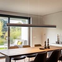 Rothfels Keijo LED hanging black/walnut 143 cm