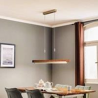 Rothfels Keijo LED hanging nickel/walnut 103 cm