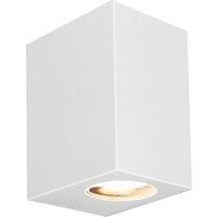 Prios Irfan outdoor wall angular white 15.5 cm