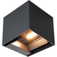 Prios Lius LED solar wall lamp, motion sensor