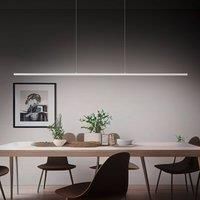 Rothfels Margita LED pendant light, silver, 148 cm