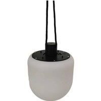 Lindby Eleia LED outdoor pendant light, battery