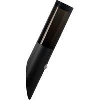 Lindby Statius outdoor wall torch black sensor