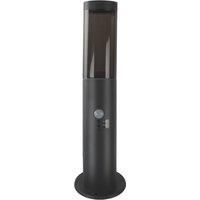 Lindby Statius pillar lamp black sensor