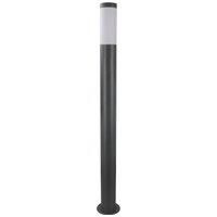 Lindby Statius path lamp iron plastic opal