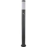 Lindby Statius path lamp iron opal sensor