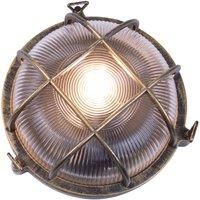 Lindby Daaje outdoor wall lamp industrial round