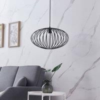 Lindby Maivi pendant light cage black 50 cm