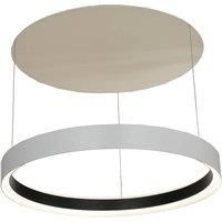 Lucande Philine LED pendant light 60 cm white