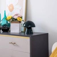 Lindby Nevijo LED table lamp light blue battery