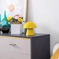 Lindby Nevijo LED table lamp yellow battery